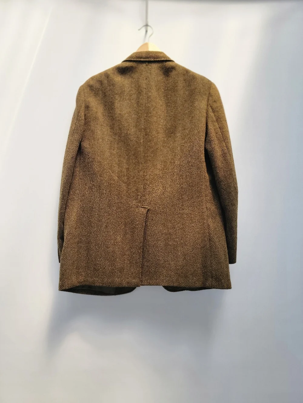 Cricketeers Vtg Union 60s 70s Brown Tweed Wool 2 Button Blazer Mens Size 42R